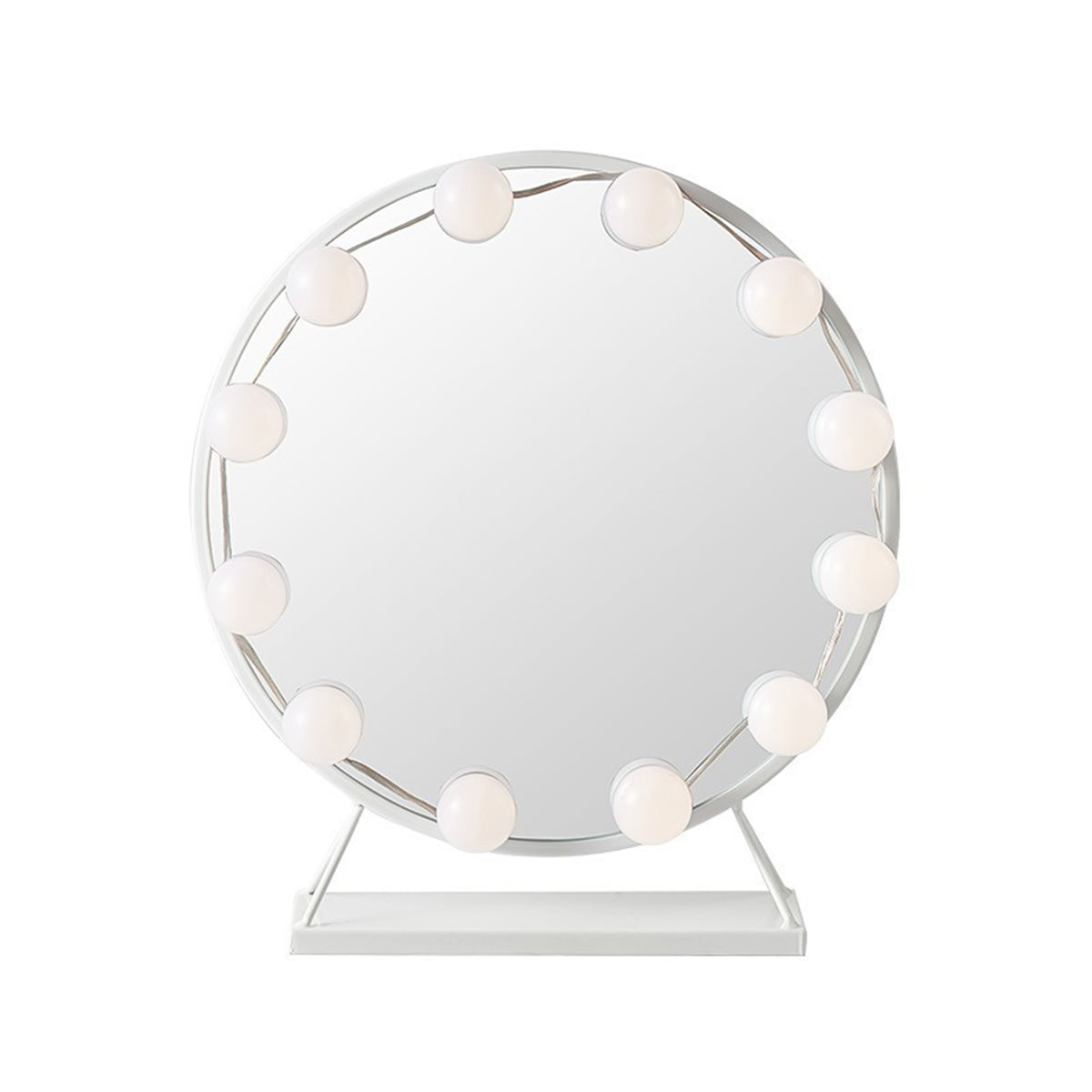 Light Makeup Mirror with 12 Dimmable Bulbs