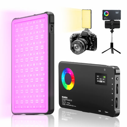 RGB Video Light with Desk Phone Holder