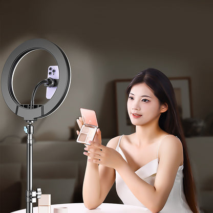 selfie Ring light with stand for phone