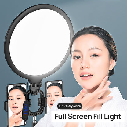 Selfie Ring Light with Tripod Stand and Phone Holder - selfieplanner