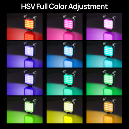 HSV full color adjustment for selfieplanner  ring light