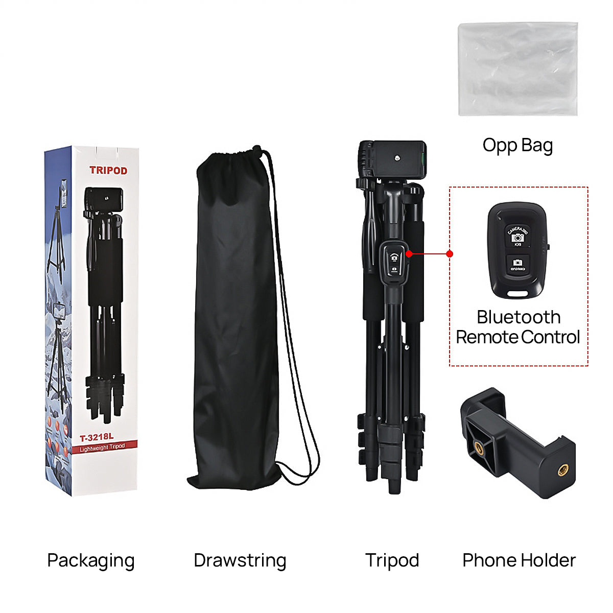 Camera tripod accessories