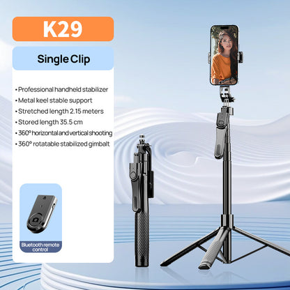 SELFIEPLANNER 70" Cell Phone Selfie Stick Tripod