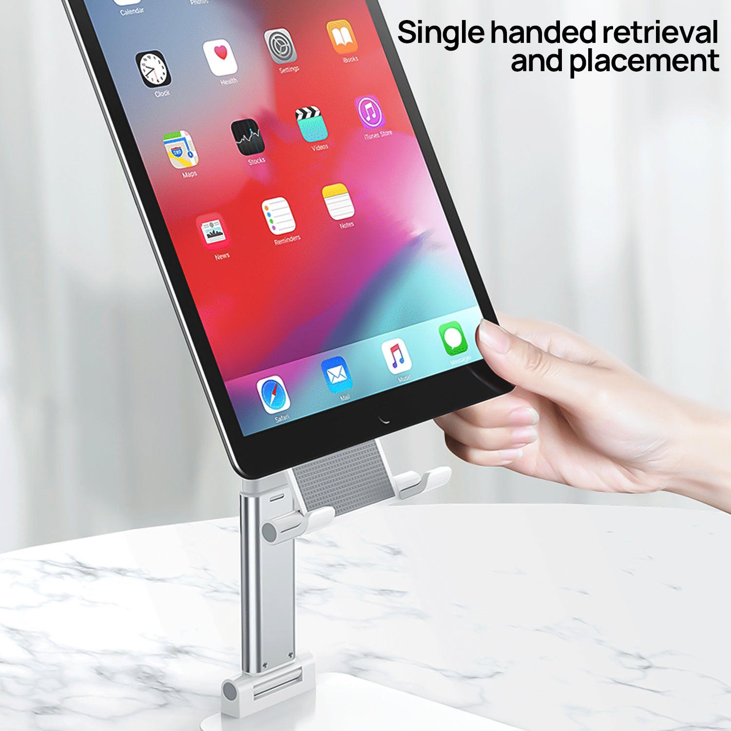 Foldable Phone Stand，Adjustable Phone Holder for Desk - selfieplanner