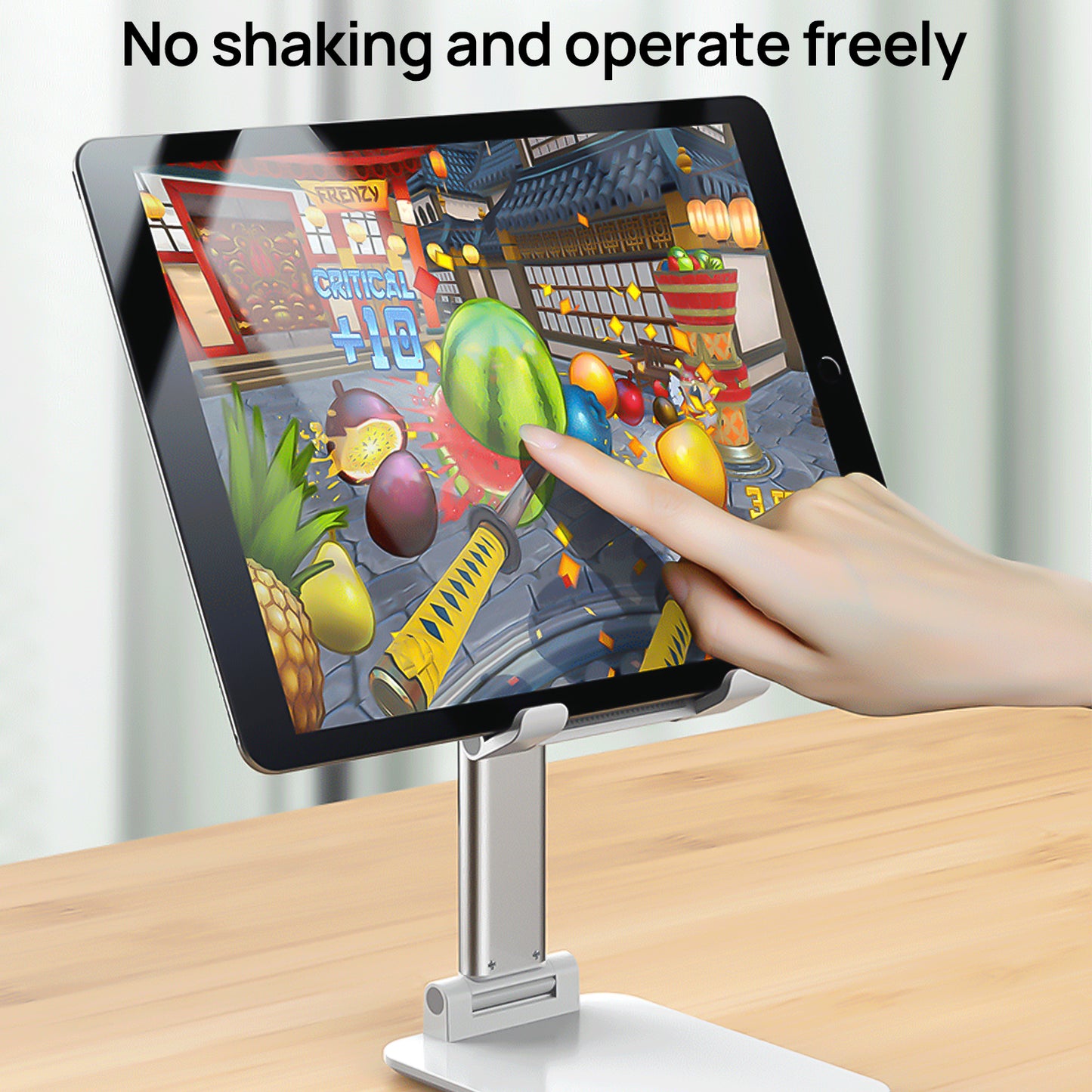 Foldable Phone Stand，Adjustable Phone Holder for Desk - selfieplanner